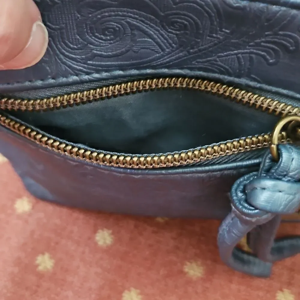 Stone Mountain Crossbody Bag with Textured Design